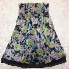 rienda♡フラワーシフォンスカートのサムネイル