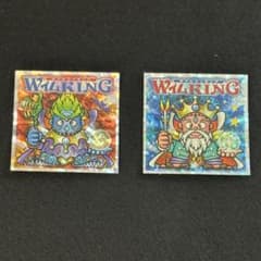 ビックリマン 2000 バグ悪魔vsギガ天使 W仏KING 2枚セットのサムネイル