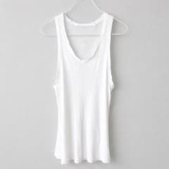 JULIUS ユリウス 2014SS レーヨン切りっぱなしロングタンクトップ JULIUS ユリウス 2014SS レーヨン切りっぱなしロングタンクトップ