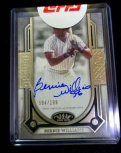 2024 topps tier one Bernie Williamsのサムネイル