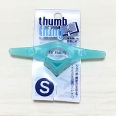★新品未使用★しおり 片手読書★便利アイテム thumb。thing サムシングのサムネイル