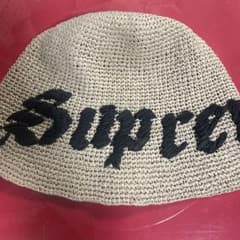 Supreme ロゴ入り 麦わら帽子のサムネイル