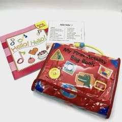 小学館ドラキッズ　知育布絵本と幼児英語CDセットのサムネイル