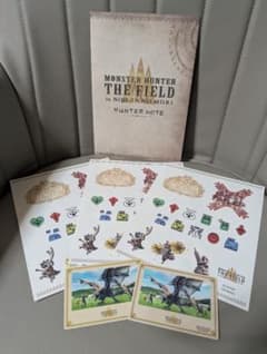 나*기님 몬스터 헌터 THE FIELD 씰, 헌터 노트