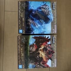 モンスターハンター 鎮座獣 フィギュア 2種セットのサムネイル