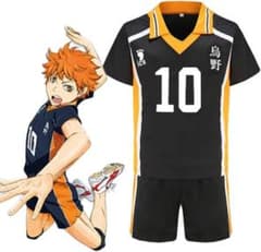 Lサイズ ハイキュー!! 烏野高校 日向翔陽 10番 ユニフォーム