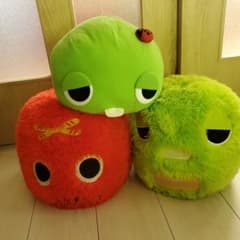 가챠핀 무쿠 레드 그린 푹신푹신 인형 3 코셋트