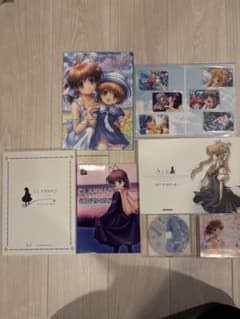 Key CLANNAD AIR ビジュアルブック イラスト集 セットのサムネイル