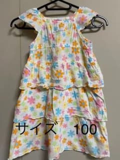 ミキハウス  夏服ワンピース　サイズ100のサムネイル