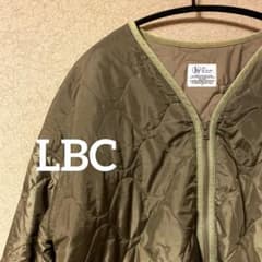 【LBC】ノーカラーキルティングジャケット カーキのサムネイル