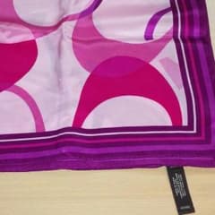 Jane　Monheit様専用★　コーチ　スカーフ　ピンクのサムネイル