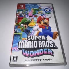 【美品】Switch スーパーマリオブラザーズ ワンダーのサムネイル
