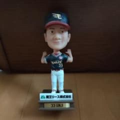 東北楽天ゴールデンイーグルス 銀次 33 ボブルヘッド フィギュアのサムネイル