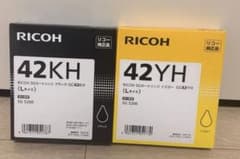 リコー トナーカートリッジ 42KH 42YH 期限1年あります リコー トナーカートリッジ 42KH 42YH 期限1年あります - メルカリ