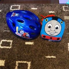 sugar様専用トーマスの自転車用ヘルメットとクッションのサムネイル