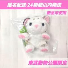 東武動物公園 ホワイトタイガー ぬいぐるみ - メルカリ