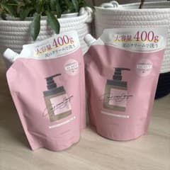 cocone クレイクリームシャンプー 400g ハーブローズ詰替2つセット