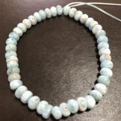 激安　ボタン　ラリマー　ブレスレットのサムネイル