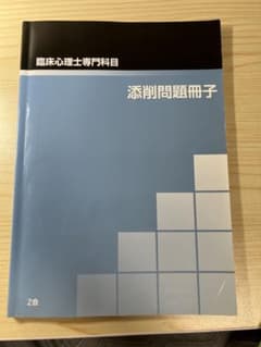 Z회 임상 심리사 전문 과목 첨삭 문제 책자