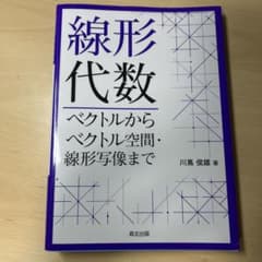 線形代数 ベクトルからベクトル空間・線形写像までのサムネイル