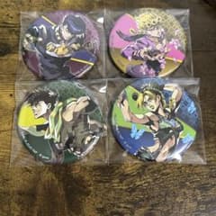 ジョジョの奇妙な冒険 缶バッジ オラドラ ジョセフ 仗助 ジョルノ 徐倫