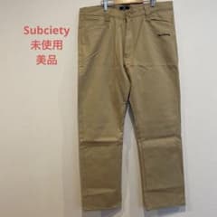 Subciety サブサエティ XL チノパン 未使用 バック刺繍のサムネイル