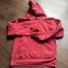 あ*ん様 Champion Reverse Weave パーカー L レッドのサムネイル
