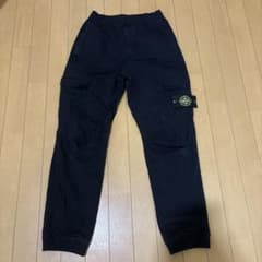 STONE ISLAND カーゴパンツ ブラック Mのサムネイル