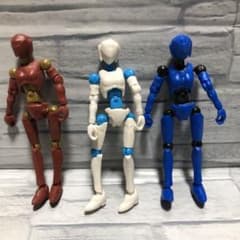 素ボディ　ガチャガチャ3体セットのサムネイル