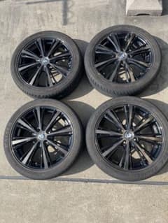 16インチ5J 4本　タントカスタム　NBOX ムーブ