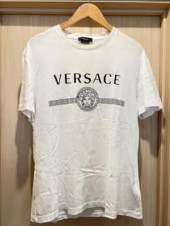 VERSACE ホワイトロゴ Tシャツのサムネイル