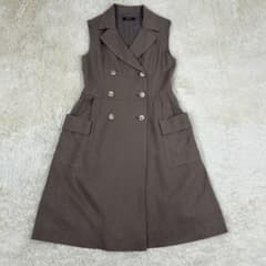 みるく様専用】 美品 フォクシー リネン ワンピース ロング丈 Aライン
