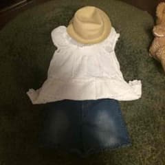 レストローズ デニムショートパンツのサムネイル