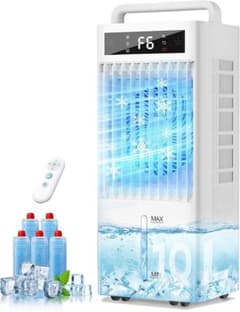 ✨新品✨冷風機 強力 10L水タンク+6個専用保冷パック 2026NEWモデル Braveby 冷風機 三面吸風 10Lタンク 保冷パック付 2026新型 - メルカリ