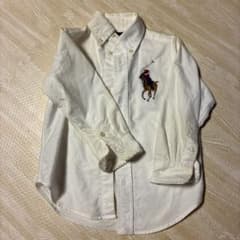 Ralph Lauren 長袖シャツ ホワイト キッズ