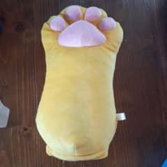 もっちりねこのてGBぬいぐるみ 茶トラ　全長約28cm　中古品/洗濯済