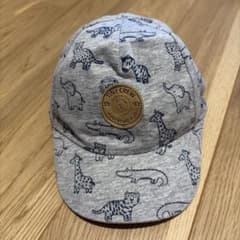 H&M ベビー キャップ 帽子 アニマル柄 68cmのサムネイル