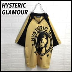 【希少モデル】ヒステリックグラマー ヒスガール バックアーチロゴ ポロシャツ L 希少モデル】ヒステリックグラマー ヒスガール バックアーチロゴ
