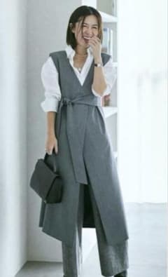 【美品】VERMEIL par iena 2WAY ツイルロングジレワンピース 美品】VERMEIL par iena 2WAY ツイルロングジレワンピース - メルカリ