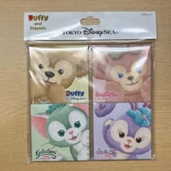 ダッフィー&フレンズ ミニメモ帳 4個セットのサムネイル