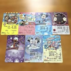 東京ディズニーリゾート　リゾートライナー　フリー切符　使用済みのサムネイル