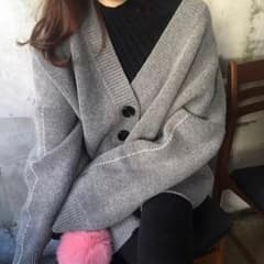 ロングニットカーディガンのサムネイル