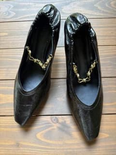 BOTTEGA VENETA チェーン パンプス ブラックのサムネイル