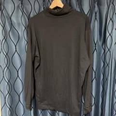 UNIQLO ユニクロ タートルネック カットソー ブラック XLのサムネイル