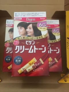 ビゲンクリームトーン白髪染め6G 自然な褐色のサムネイル