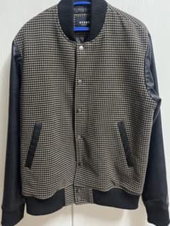 BEAMS HEART 袖合皮レザーアウターのサムネイル