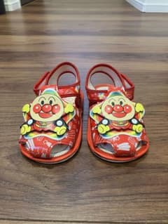 アンパンマン ベビーサンダル 14cm 赤のサムネイル