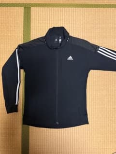 adidas CLIMALITE ジャージ ジャケット ブラック　Sのサムネイル