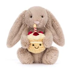 ジェリーキャット バシュフル ベージュ バニー バースデー うさぎ