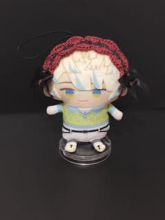 【黒×赤】 にじぱぺっと 10cmぬい ヘッドドレスのサムネイル